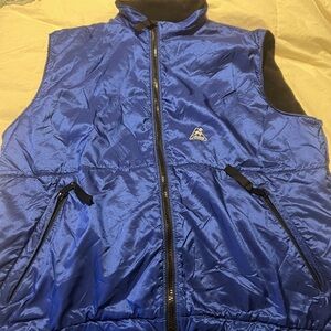 Men’s Activa  Black Fleece Vest